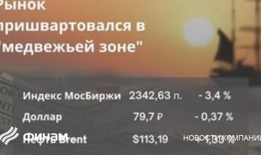 Рынок РФ ушел в минус, но рубль проявляет стойкость