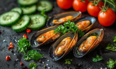 Рецепт для похудения: салат с мидиями и маслом. Едим — и вес уходит