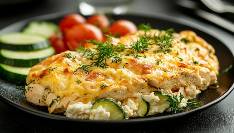 Рецепт для похудения! Запеканка с курицей и кабачками. Едим — и вес уходит